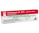 Clotrimazol AL 200 tbl.vag.3x200mg+apl.