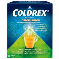 Coldrex Horký nápoj citron med 10 sáčků