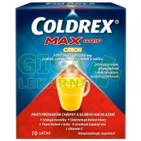 Coldrex Horký nápoj Maxgrip citron 10 sáčků