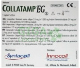 Collatamp EG 5x20x0.5 cm Hemostatická houbička