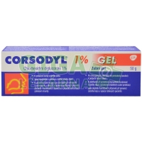 Corsodyl 1% gel 50g