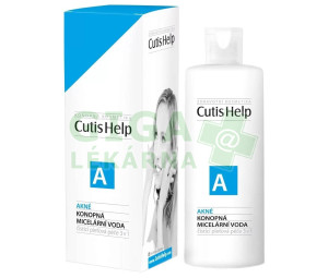 CutisHelp AKNÉ konopná micelární voda 200ml