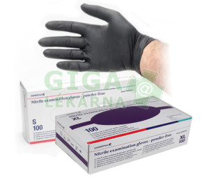 CVET Rukavice nest.vyš. latex S/100ks bez pudru, bílé