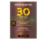 Dermacol Opalovací mléko voděodolné SPF30 2x15ml