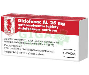 Diclofenac AL 25 tbl.obd.20x25mg