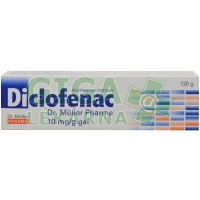 Diclofenac Dr.Müller Pharma 10mg/g gel 120g