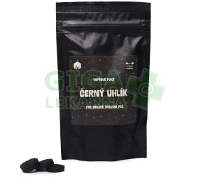 Dogsie Černý uhlík Vepřové puky s živým uhlíkem 100g