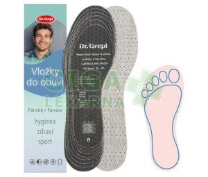 DR.GREPL Vložky odstřih.Carbon vel.35-46