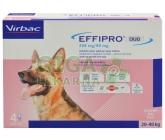 Effipro DUO Dog L (20-40kg) 268/80 mg, 4x2,68ml