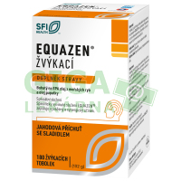 EQUAZEN žuvací tob.180 jahodová príchuť