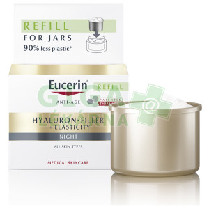 Eucerin HYALURON-FILLER+ELASTICITY nočný krém refill 50ml
