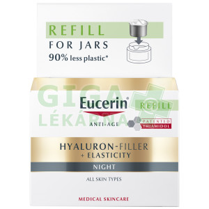 Fotka Eucerin HYALURON-FILLER+ELASTICITY noční krém refill 50ml Obrázek Eucerin HYALURON-FILLER+ELASTICITY noční krém refill 50ml