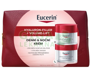 Eucerin HYALURON-FILLER+VOLUME-LIFT denní&noční krém Vánoce 2025
