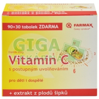 Farmax Vitamin C postup.uvol. 90+30 tobolek