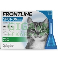 Frontline Combo spot-on cats a.u.v. sol 3x0.5 ml