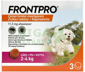 Frontpro 11.3mg 2-4kg žvýkací tbl.3