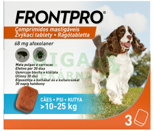 Frontpro 68mg 10-25kg žvýkací tbl.3