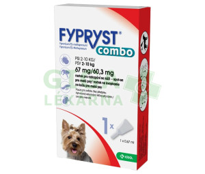 FYPRYST combo 1x0.67ml spot-on pro psy 2-10kg