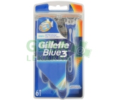 Gillette Blue3 pánská holítka 6 ks