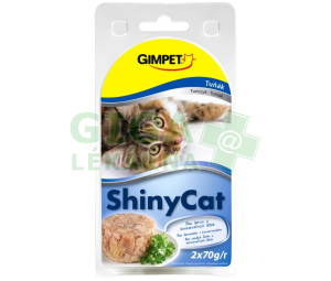 Gimpet ShinyCat konz. tuňak 2x70g