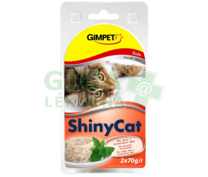Gimpet ShinyCat konz. kuře 2x70g