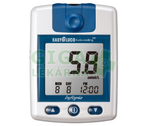 Glukometr EasyGluco s 25ks test.proužků+25 lancet