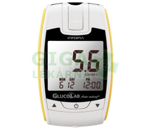 Glukometr GlucoLab s 25ks test.proužků+25 lancet
