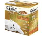 Gourmet Gold cat konz.-k.masa Exotic Multipack 7 + 1ks zdarma x 85g