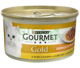 Gourmet Gold cat konz.Sauce Delight filetky kuře 85g