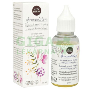 Gravedolén bylinné nosové kvapky esenciál.oleje 30ml