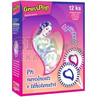 GraviPop lízanky na nevoľnosť v tehotenstve 12ks