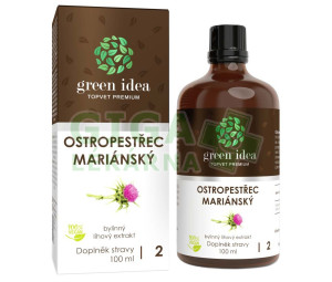Green idea Ostropestřec mariánský extrakt 100ml