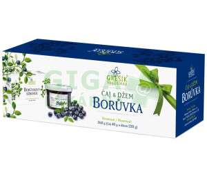 Grešík Čaj a Džem BORŮVKA