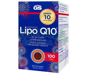GS Koenzym Lipo Q10 100mg cps.60+10 dárek