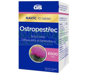 GS Ostropestřec 6500mg tbl.60+10
