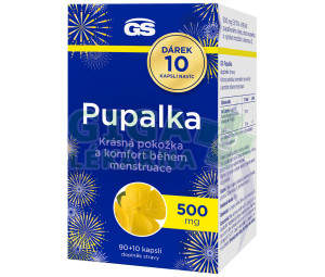 GS Pupalka 500mg cps.90+10 dárek