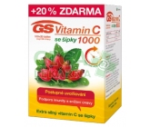 GS Vitamín C 1000 se šípky tbl.100+20