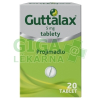 Guttalax 5mg 20 kapslí