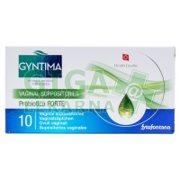 Gyntima Probiotica FORTE vaginální čípky 10ks