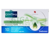 Obrázek Gyntima Probiotica FORTE vaginální čípky 10ks