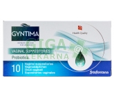 Gyntima vaginální čípky probiotica 10ks