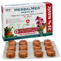 HerbalMed pastilky Dr.Weiss Echin+rakytník+vit.C 24+6