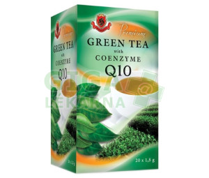 HERBEX Čaj zelený s koenzymemQ10 20x1.5g