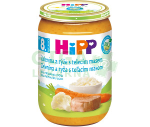 HIPP JUNIOR MENU BIOzel.s rýží a telec.220g CZ6413