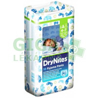 Obrázek HUGGIES DryNites kalhotky M boys 17-30kg 10ks