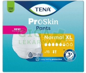 TENA Proskin Pants Normal XL ink.kalh.15ks 791637