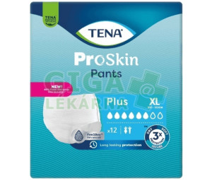 TENA Proskin Pants Plus XL ink.kalh.12ks 792726
