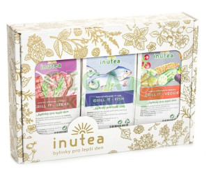 Inutea Dárková sada koření Grilovací trio