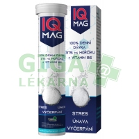 IQ Mag hořčík 375 mg + B6 20 šumivých tablet