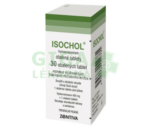 Isochol drg.30x400mg (lahv.)